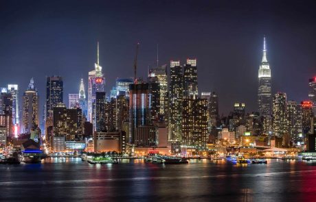 Artificial light lures migrating birds into cities where they face a gauntlet of threats